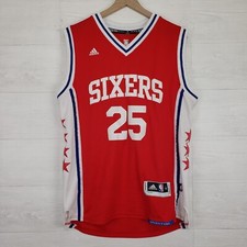 Adidas Philadelphia 76ers Ben Simmons Mens Size Medium NBA Jersey 25 Length 2