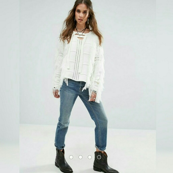 NWT: Free People Rock Denim Jasper Ankle Jeans in Harbor Wash   Sz: 27