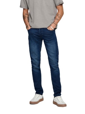 Only & Sons Herren Jeans ONSLOOM JOG DK BLUE PK 0431 - Slim Fit - Blau - Blue 