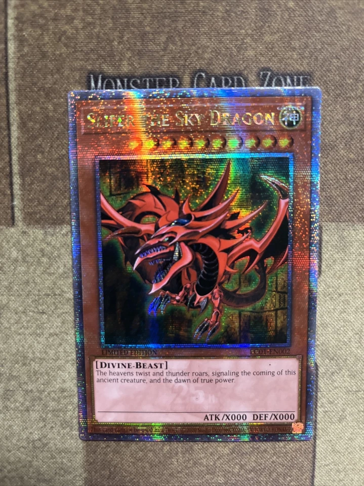 Slifer The Sky Dragon Quarter Century Rare - Image 3 of 4