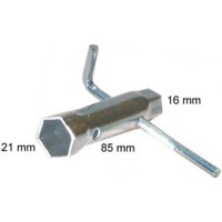 ZüNdkerzenschlüSsel JMP 85Mm SchlüSselweite 16/21 Mit Abgewinkeltem Knebel