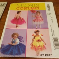 McCall's Costumes M5950 Girls Size 4-6