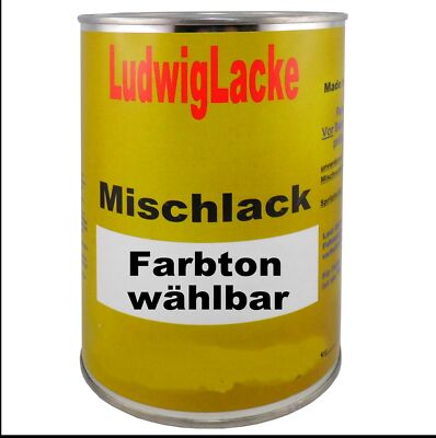 1 Liter Basislack Autolack Freie Farbwahl  spritzfertig