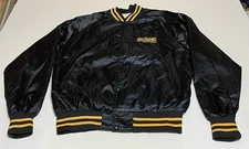 Vintage NAPA THE LEGEND Satin Bomber Jacket Men’s Large BlackThe Better Battery