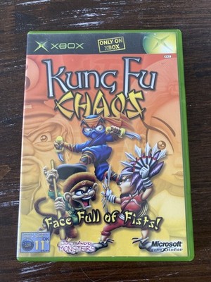 NEAR MINT (XBOX) Kung Fu Chaos - Fast Dispatch - UK PAL