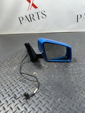 OEM MERCEDES A CLASS W176 DRIVER RIGHT  WING MIRROR IN BLUE 162  2012-2018