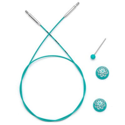 Knitpro Die Mindful-Kollektion: Festes Kabel: Austauschbar: 20 Cm