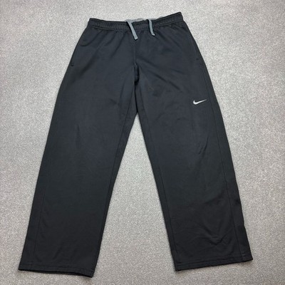 Nike Trainingshose Erwachsene Medium schwarz Swoosh Y2K Fleece Baggy Hip Hop Jogginghose Herren
