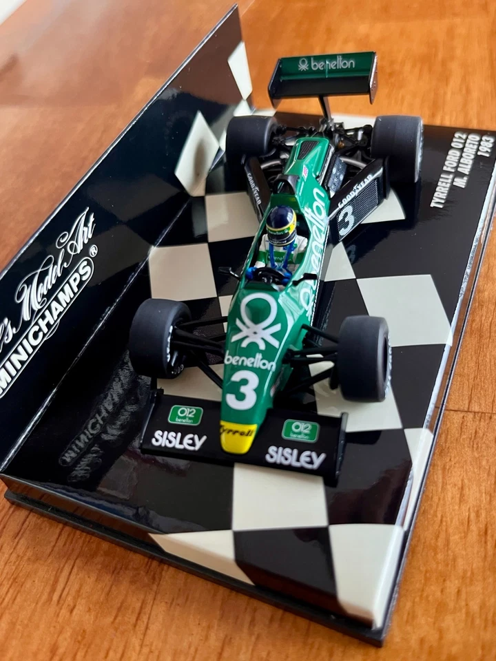 Minichamps F1 Tyrrell Ford 012 Michele Alboreto 1983 - Photo 3/4