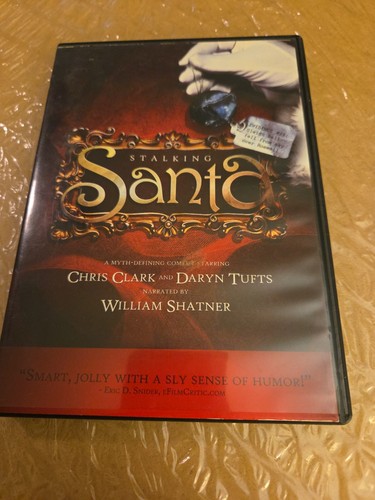 Stalking Santa DVD Used William Shatner Christmas