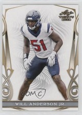 2023 Leaf Trinity Mega Box Will Anderson Jr #92 19v9