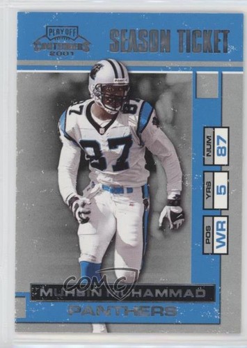 Muhsin Muhammad [Sample] #12 2001 Playoff Contenders card