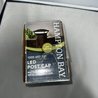 Hampton Bay Low Voltage 50lm Outdoor Integrated LED Post Light - Matte Black — photo 6