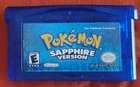 Pokemon Sapphire Authentic Working - Dry Battery (Nintendo GameBoy Advance, GBA)