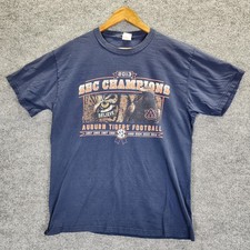Auburn Tigers Shirt Mens Large NCAA Football 2013 SEC Champions War Eagle