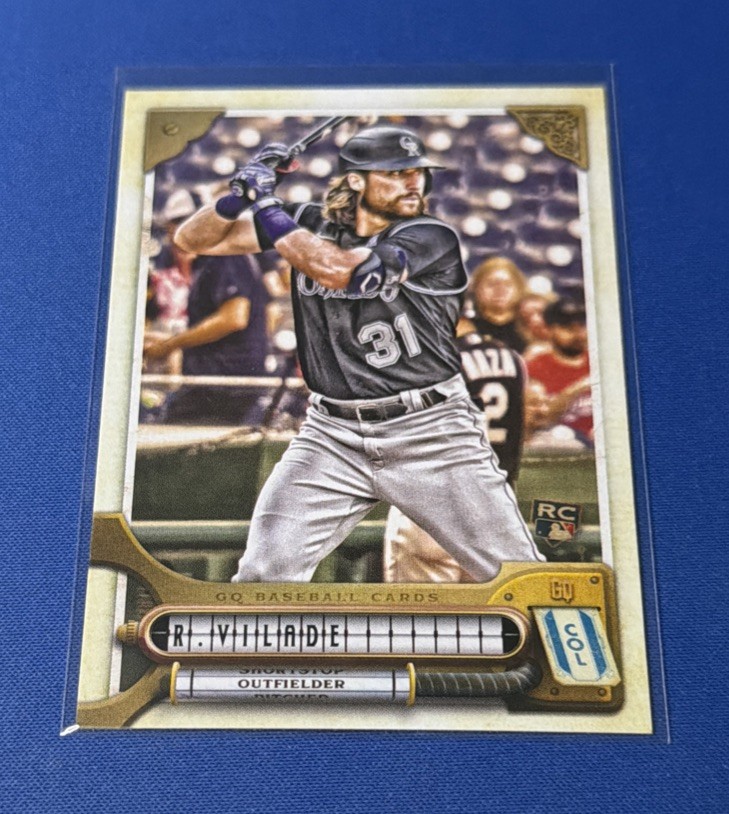 2022 Topps Gypsy Queen #173 Ryan Vilade RC Colorado Rockies