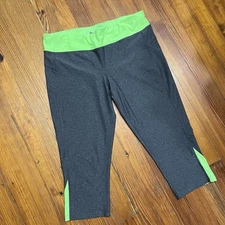 Xersion Capri Workout Active Cropped Leggings Womens Large