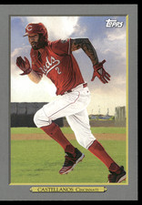Nick Castellanos 2020 Topps Update Turkey Red Retro Card #TR-26 Cincinnati Reds