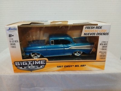 JADA Toys BigTime Muscle 1:32 Scale Diecast Model 1957 CHEVY BEL AIR