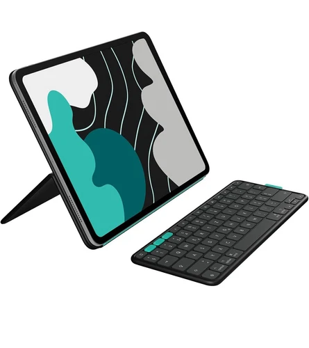 Logitech Flip Folio Keyboard Case for iPad Pro 13-inch & iPad Air 13-inch -Black