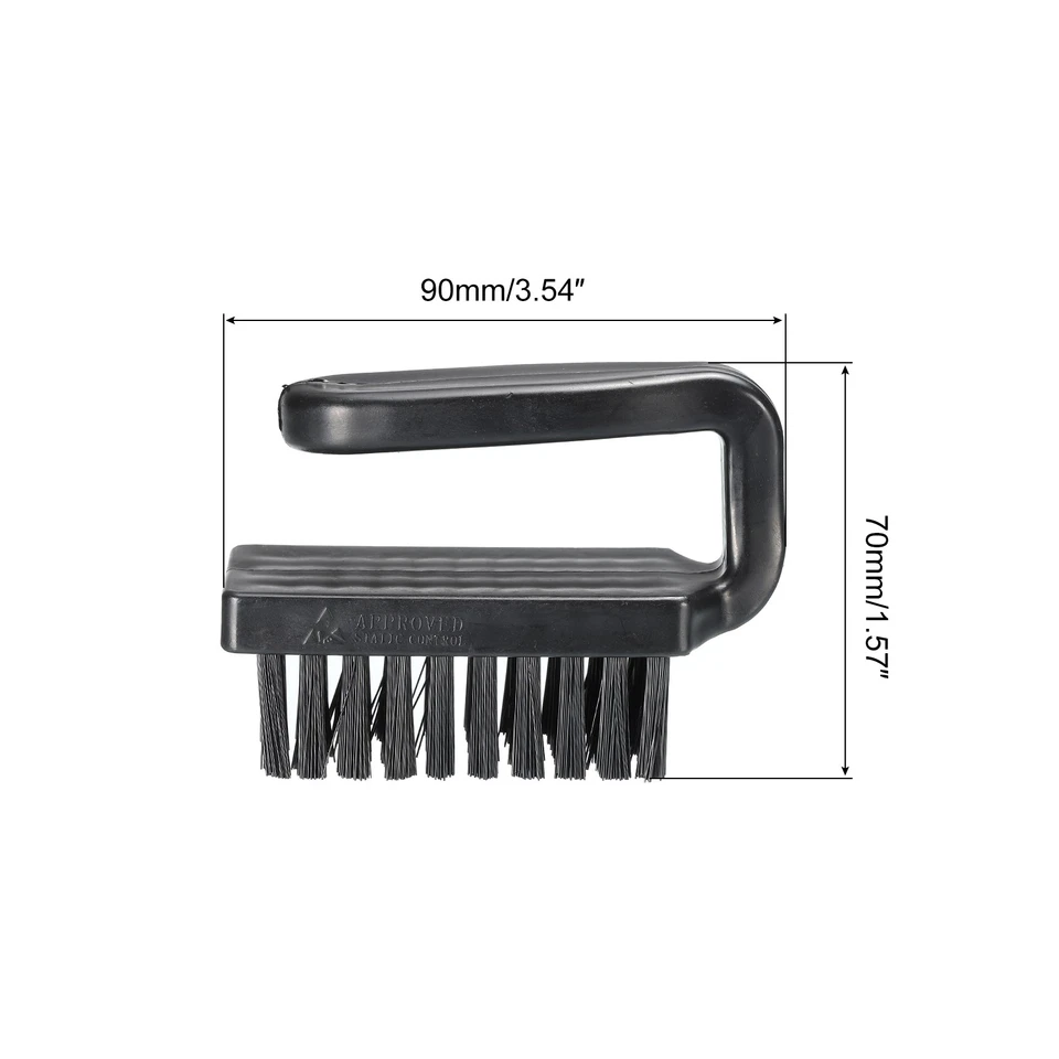 Anti Static ESD Brush Cleaning Keyboard Brush Nylon 3pcs for Keyboard 70x90mm Foto 2 de 4