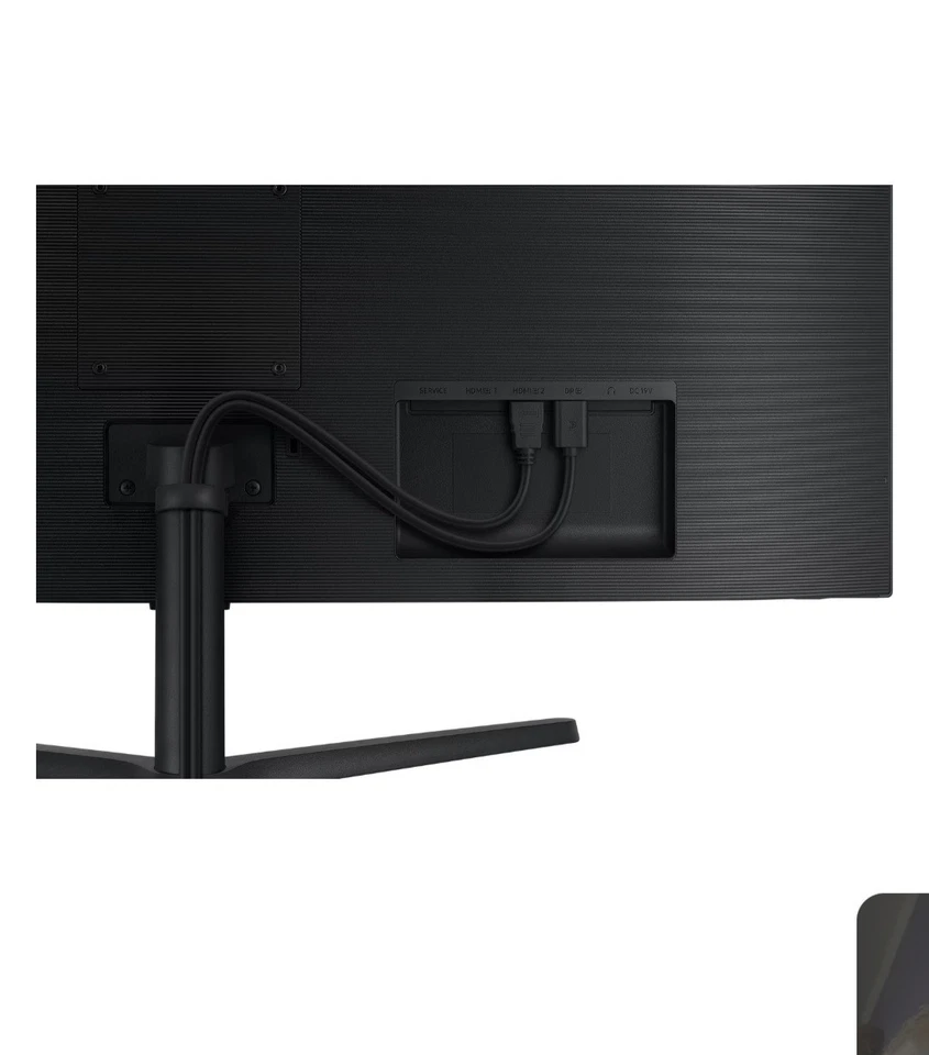 Samsung monitor 34 inch (86.36 cm) S34C500GAU 3,440 x 1,440 (used) "BW" - Image 3 of 4