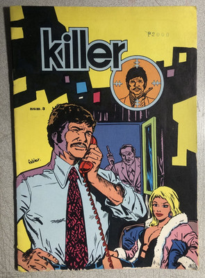 KILLER #3 (Chile) Spanish language color comic book FINE-