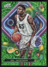 2023-24 Topps Chrome Cosmic Green Space Dust Rookie GG Jackson /75 Grizzlies