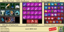 Blox Fruits - Level MAX - GODHUMAN - Third SE...