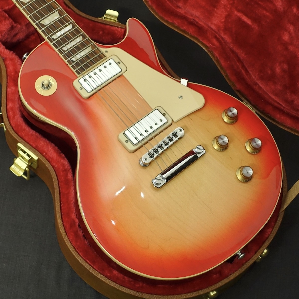 Gibson LES Paul Deluxe 70S Cherry Sunburst 2022 Used Electric 