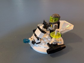 LEGO Space 6815 Hovertron - Complete Set - Printed Instructions - No Box