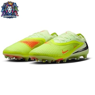 NIKE Phantom 6 Low Elite AG-PRO HQ2335-800 Hyper Crimson / Black / Lime Light