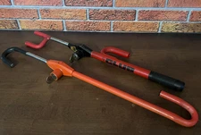 Vintage Brake Pedal Lock & Steering Wheel Lock "The Club" Auto Anti-Theft System