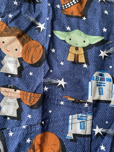 Tooniforms Star Wars Scrub Top Uniform Pocket School Nurse Darth Yoda Leia XS - Picture 4 of 8