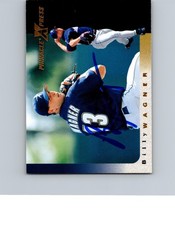1997 Pinnacle X-Press - Billy Wagner #98 AUTO AUTOGRAPHED SIGNED HOF