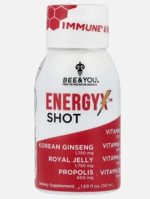 Bee & You EnergyX Shot koffeinfrei 50 ml - 2er Pack