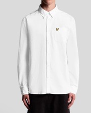 LYLE & SCOTT OXFORD LONG SLEEVE SHIRT BNWT SIZE 3XL WHITE