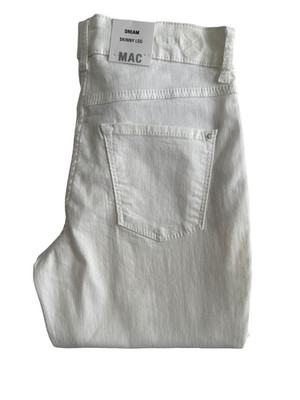 MAC Dream Skinny Leg Jeans White Denim - New with Tags