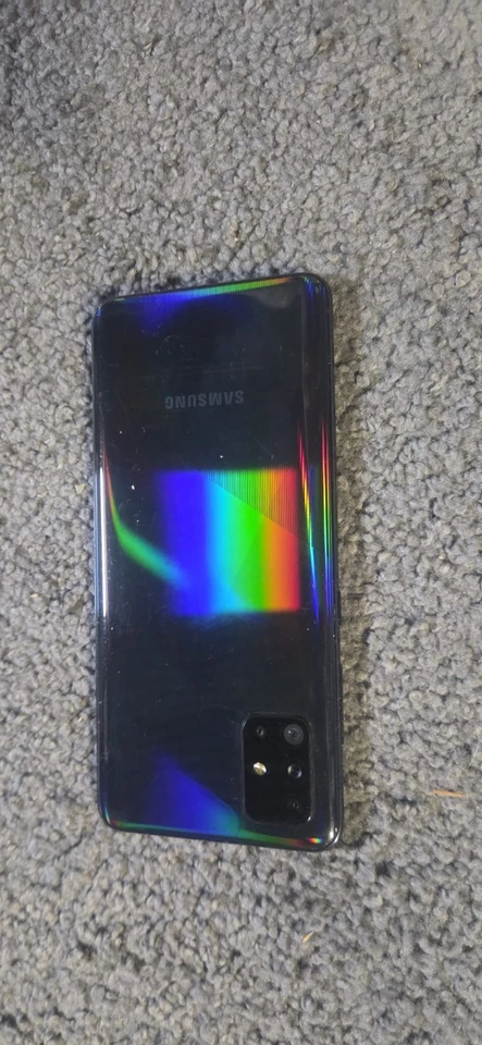 Samsung Galaxy A51 SM-A515F/DSN - 128GB - Prism Crush Black (Ohne Simlock) - Bild 4 von 4