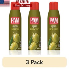 Organic Extra Virgin Olive Oil Cooking Spray Non-GMO 3 Pack 5oz Cold Pressed New