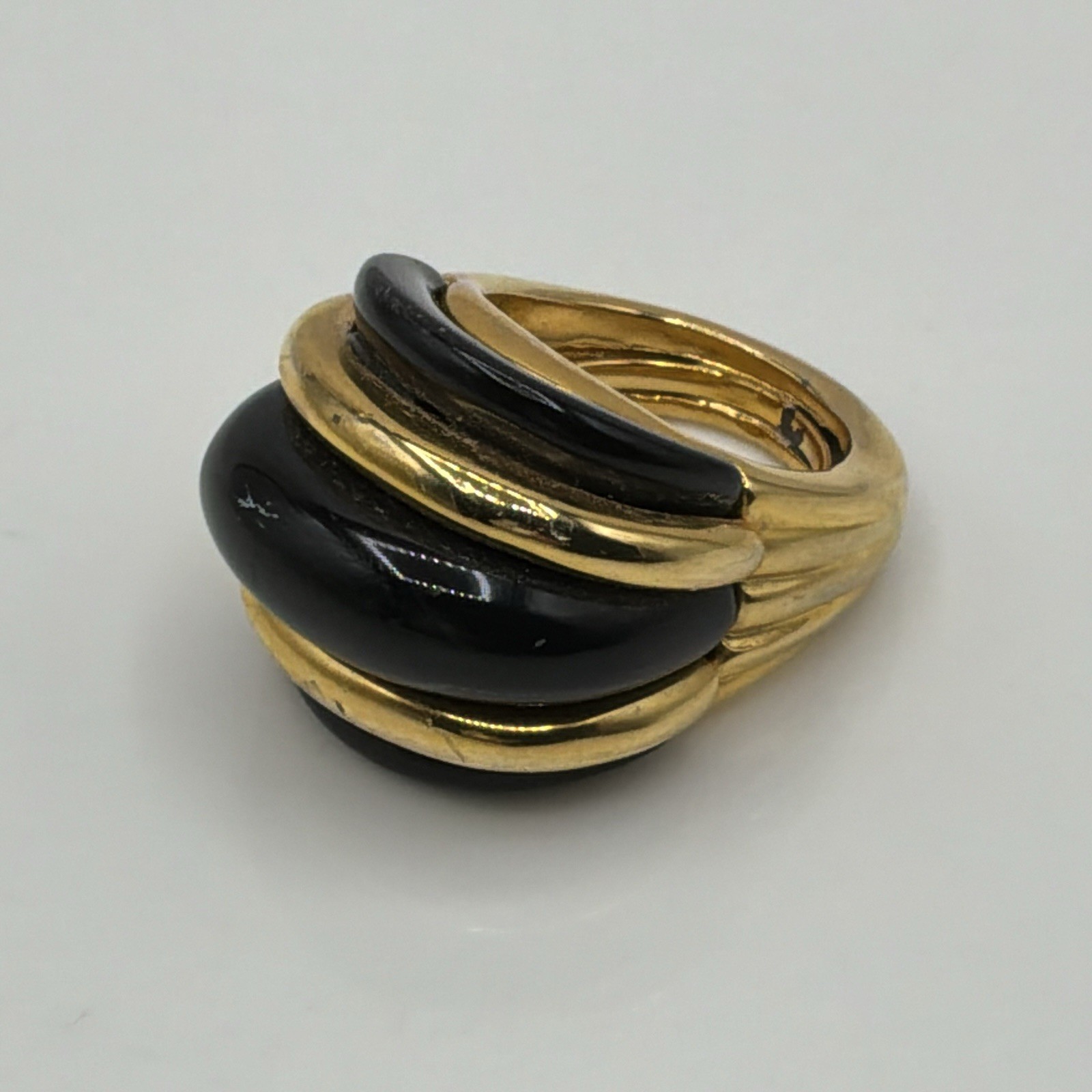 KJL Kenneth J Lane Adjustable Dome Ring - image 3