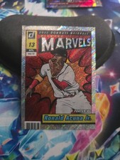 2022 Panini Donruss - Marvels Ronald Acuña Jr. #M-4 Rapture
