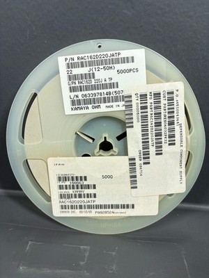 5000x Kamaya RAC162D220JATP Resistor Array 22 Ohm 5% Reel NEW Japan