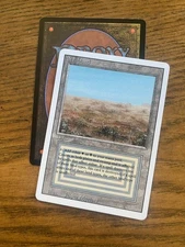 Scrubland MTG sticker playtest cedh revised dual