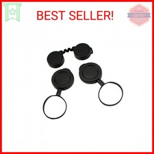 10x42 Optics Binocular Caps, Objective Lens Caps Rubber Waterproof Binoculars Pr
