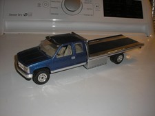 Custom 1/24 1/25 Plastic 1990's Chevy Extended Cab Flat Bed Wrecker Free SHIP