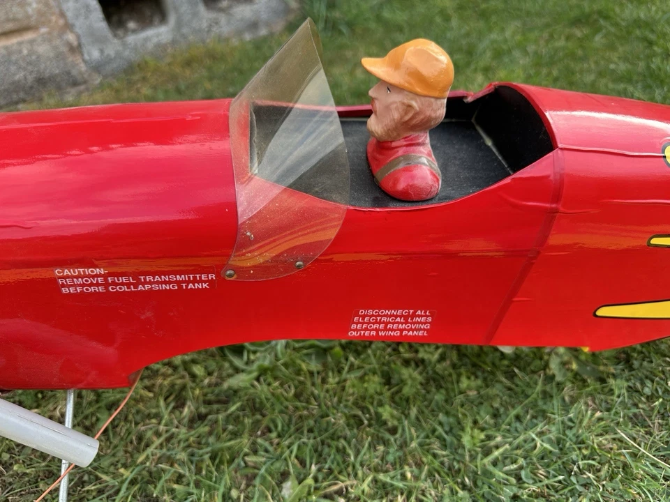 Seagull Spacewalker RC Plane 154cm Span Irvine Nitro Motor Excellent Condition - Image 4 of 4