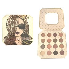 Nicole Miller Throwing Shade Eyeshadow Palette With Mirror 16 Shades 