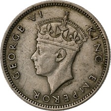 [#1028955] Southern Rhodesia, George VI, 6 Pence, 1947, Copper-nickel, EF(40-45)