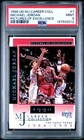 Graded 1998 UD MJ Career Collection Michael Jordan #7 Excellence Card PSA 9 Mint